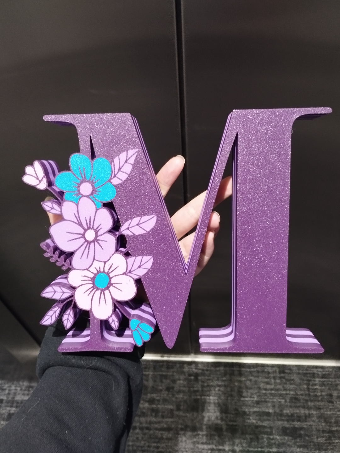 Alphabet Decor - Flowers