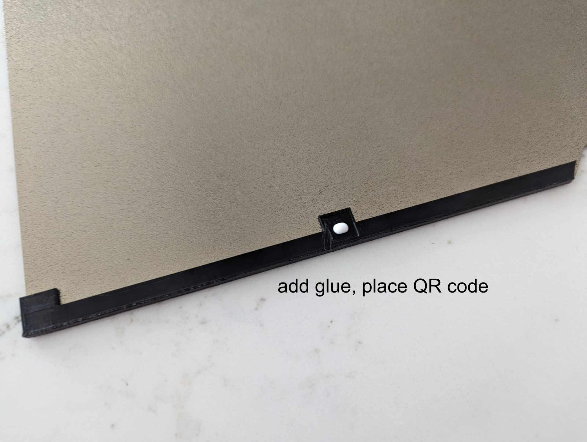 Bambu Labs QR Code Plate Attachment