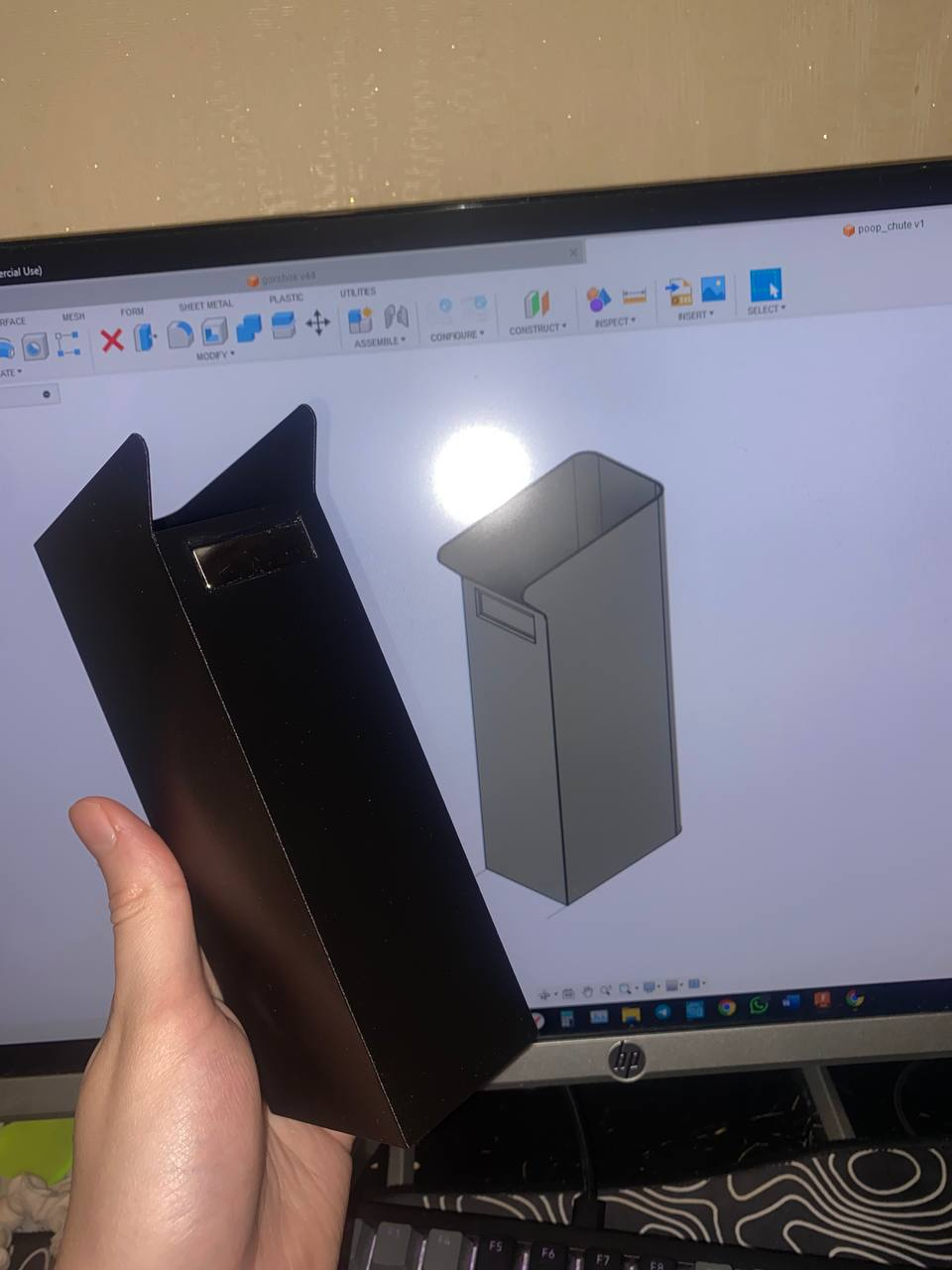Poopchute P1 Bambu magnetic