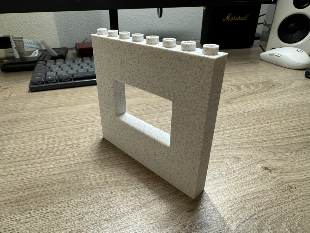 BRICK Walls 1x8, Duplo compatible