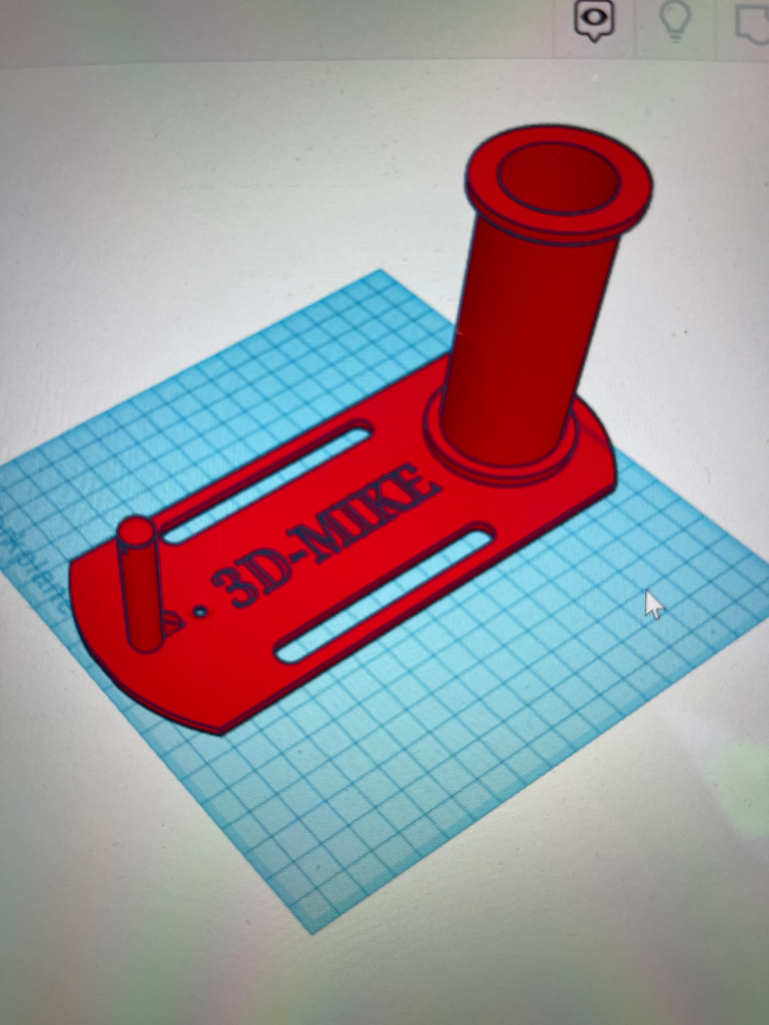 Wall Mounted Filament Spool Holder