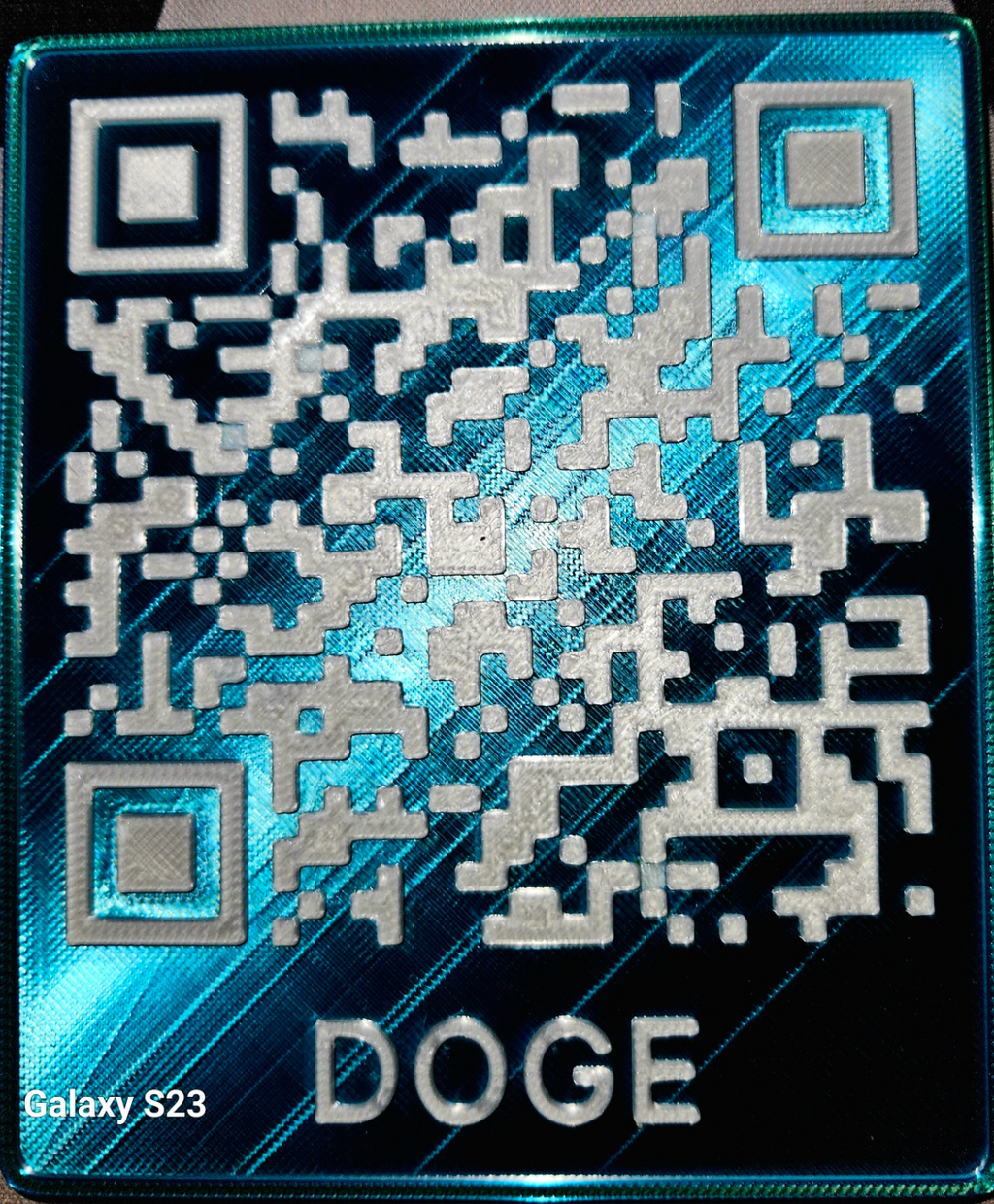First Print DOGE QR