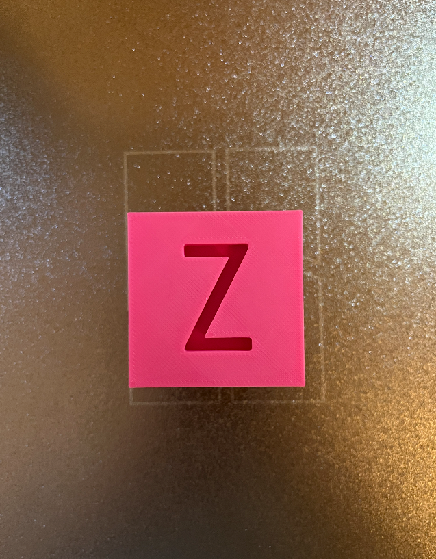 XYZ Calibration Cube