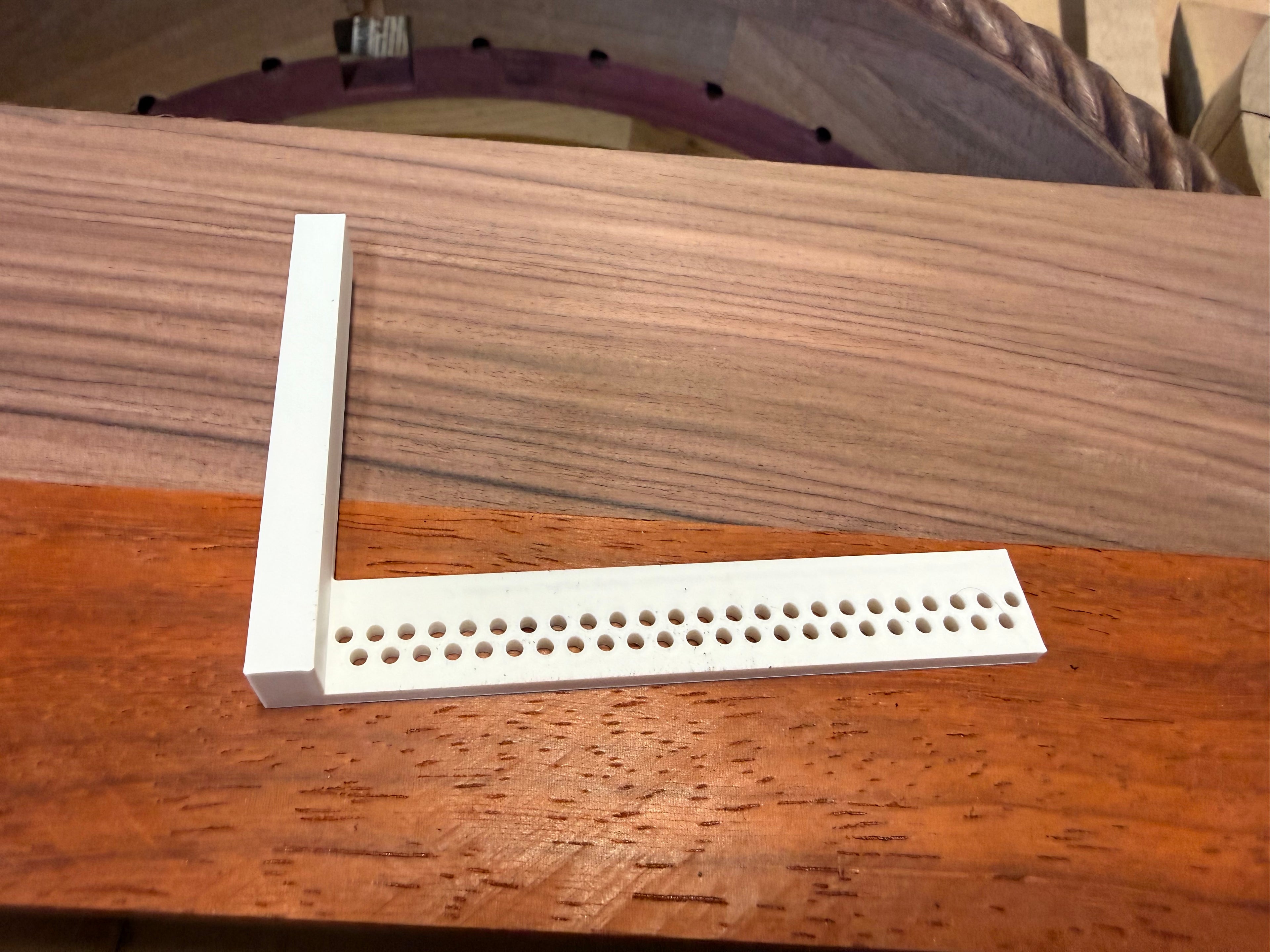 Small Woodworking Square in Inches