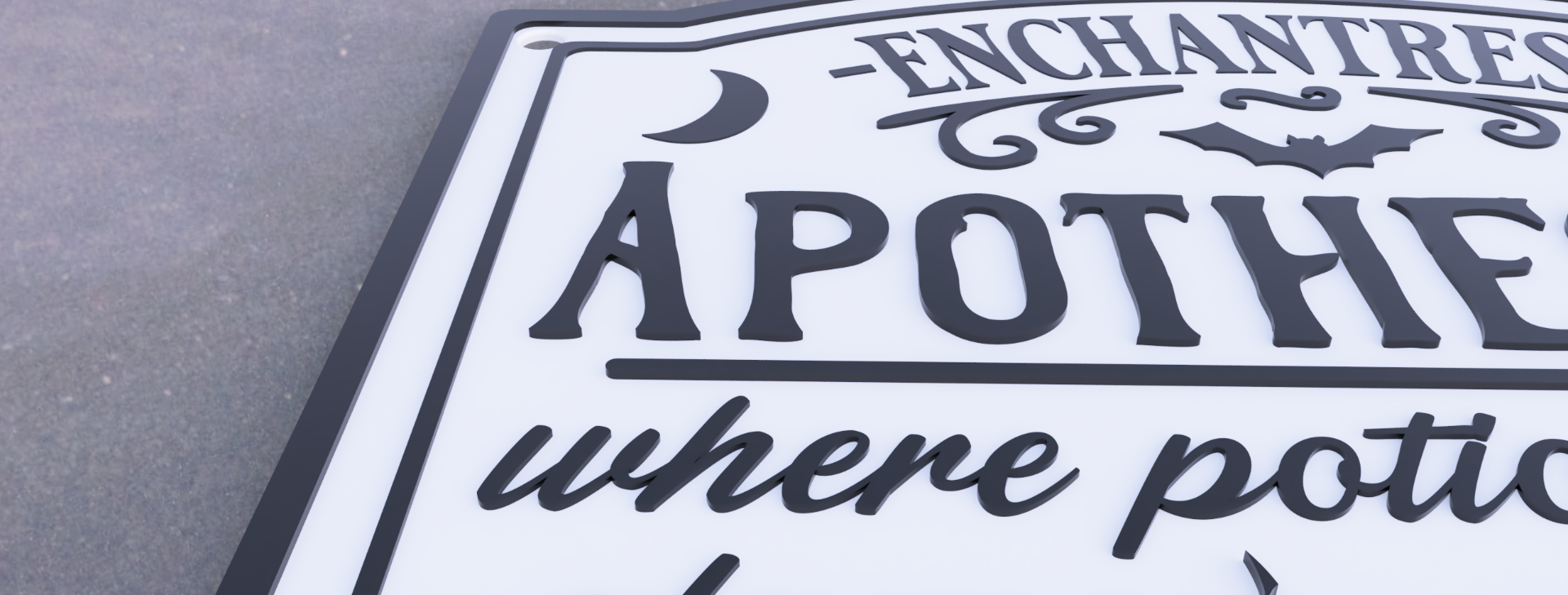 Apothecary Sign