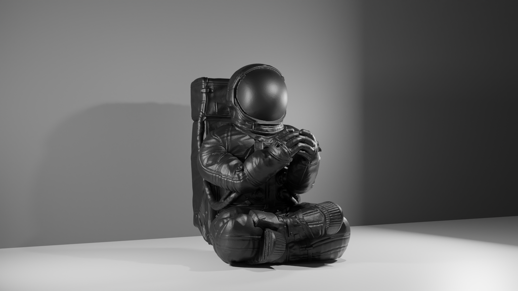 Praying Astronaut