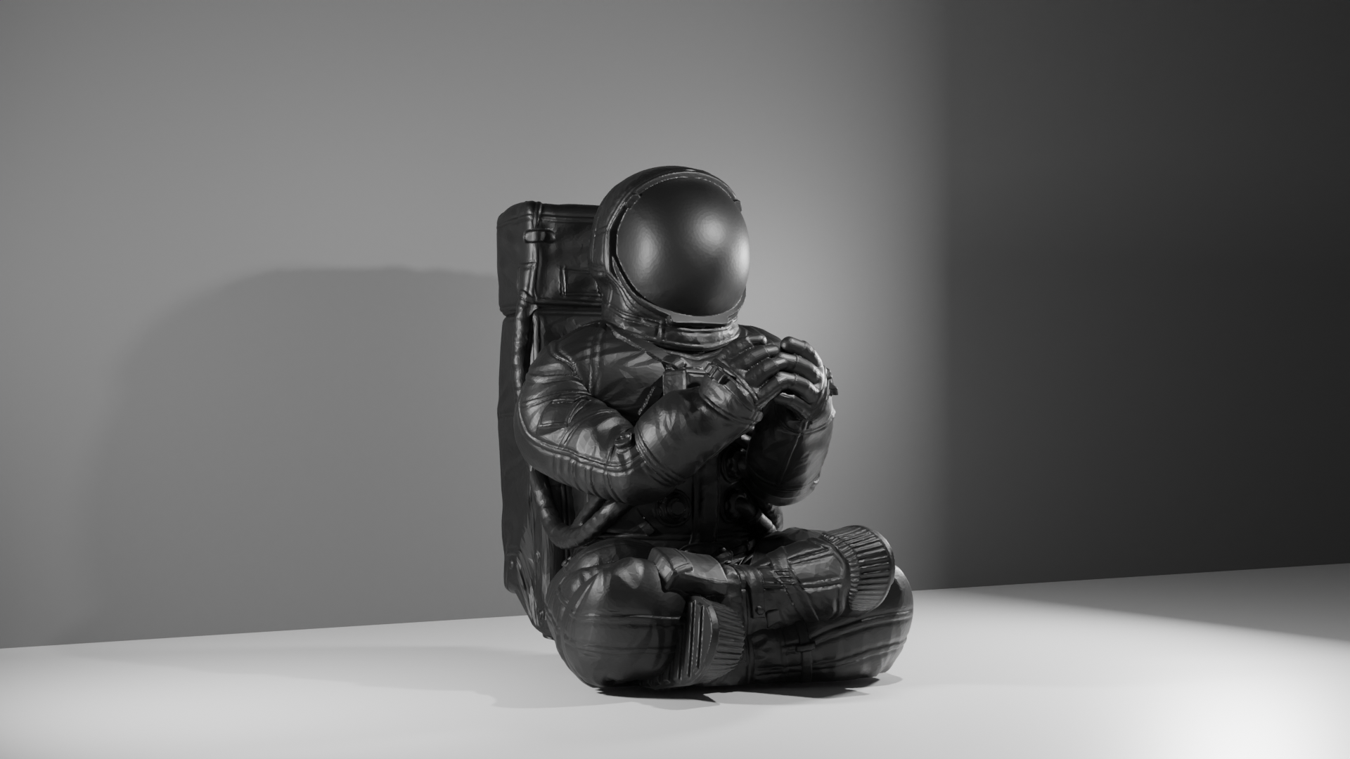 Praying Astronaut