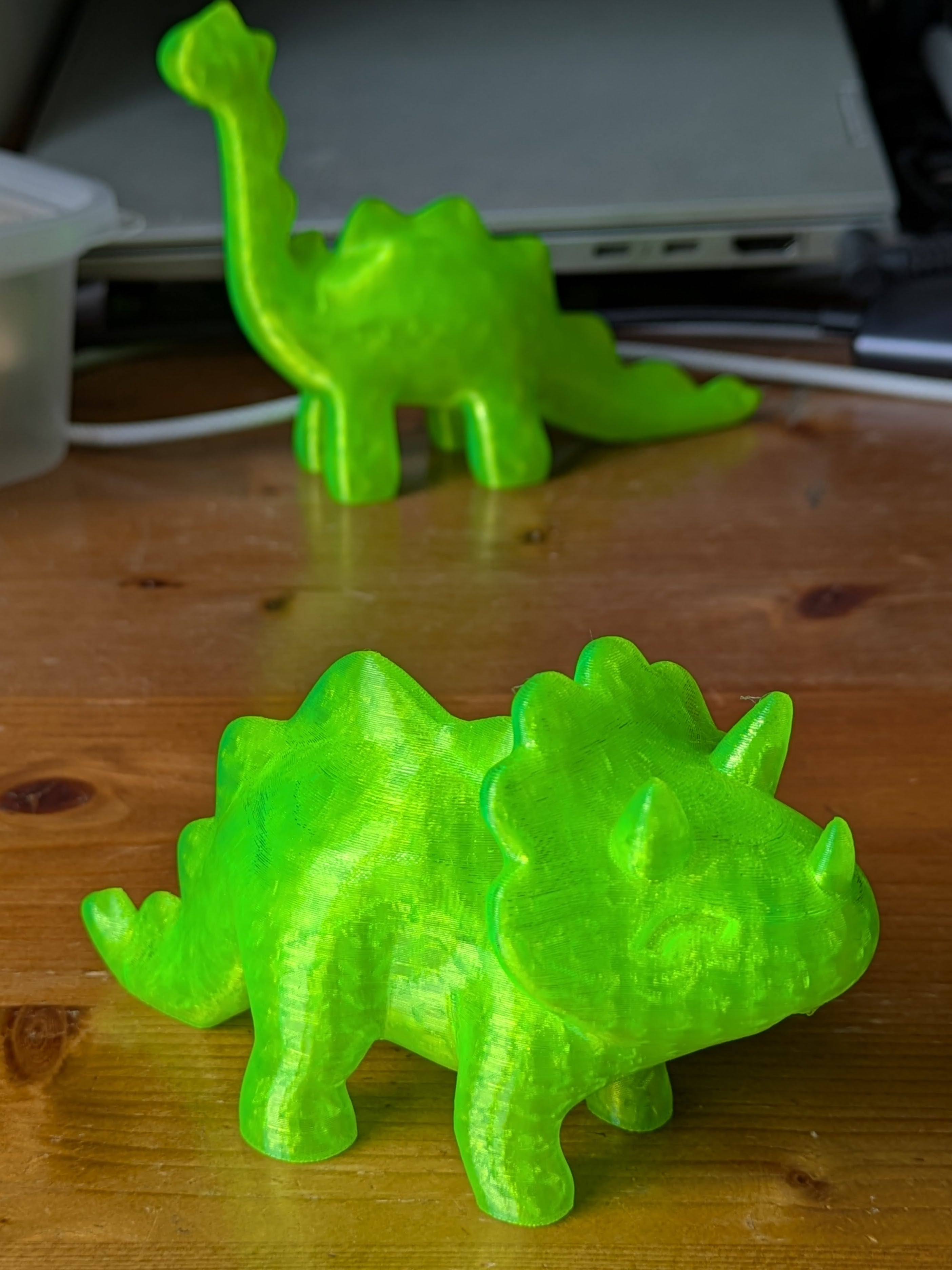 Cute Triceratops Toy in TPU