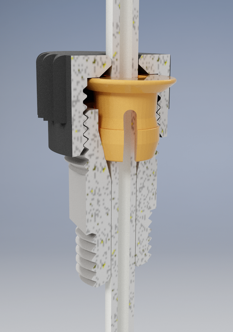 M10 PTFE tube connector
