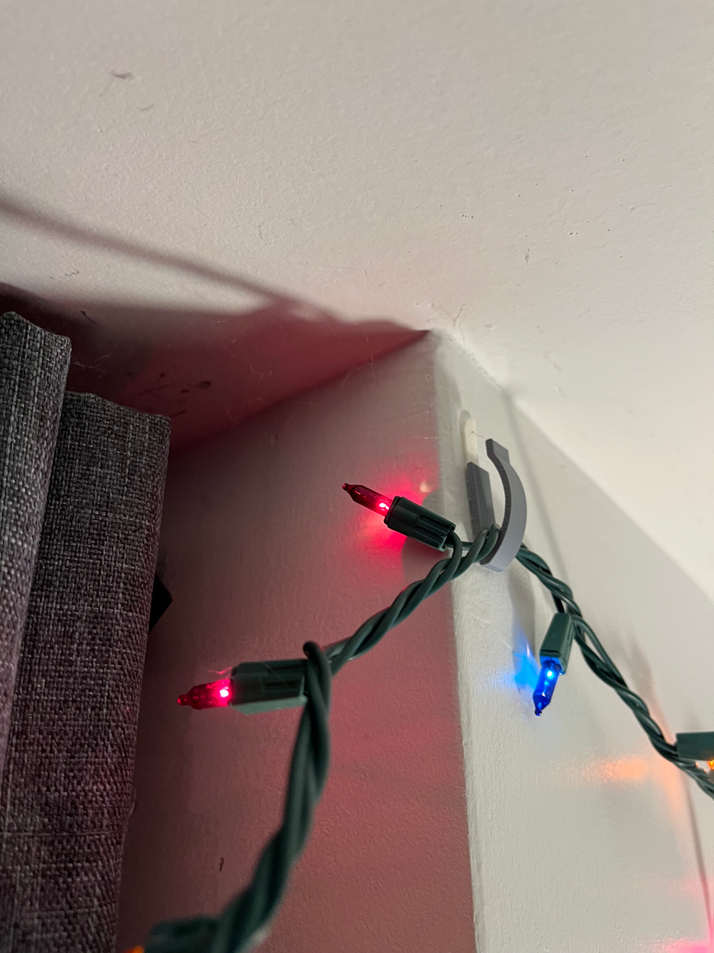 String Lights wall and ceiling hook