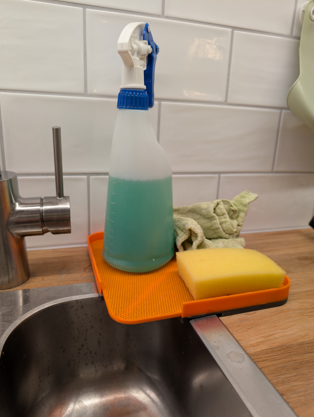 Sink Corner Drip Tray, self draining&easy to clean