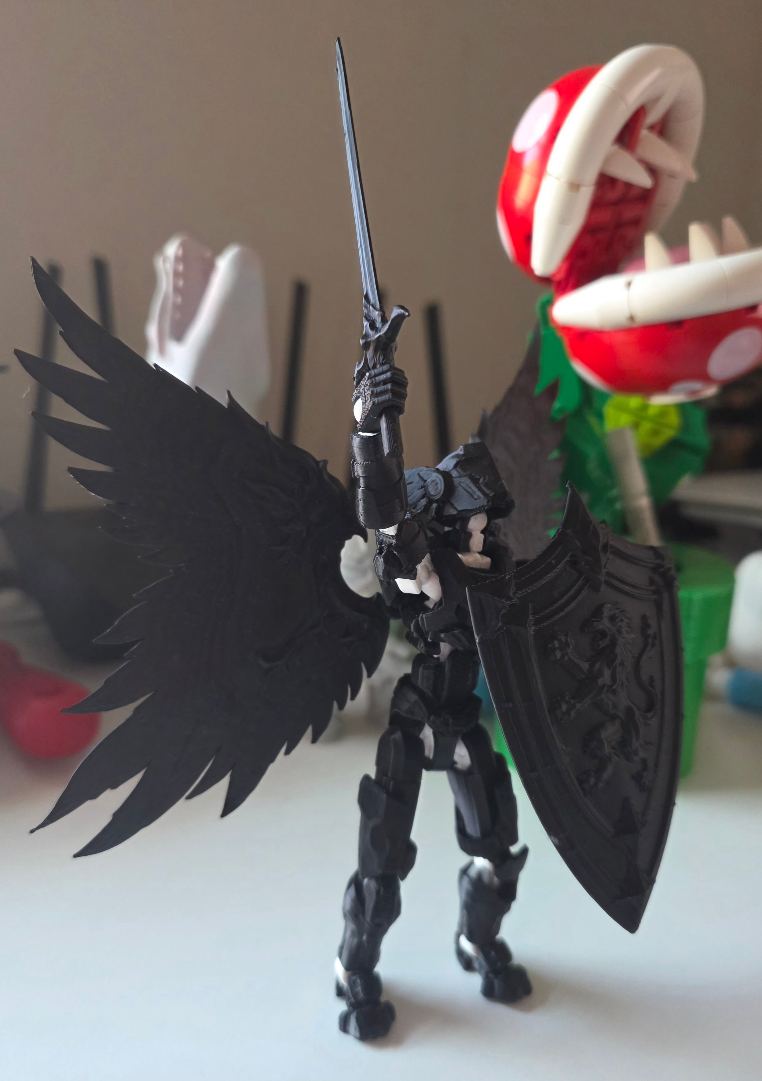 Dummy 13 Wings, Sword, & Shield Set