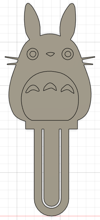 Totoro Bookmark
