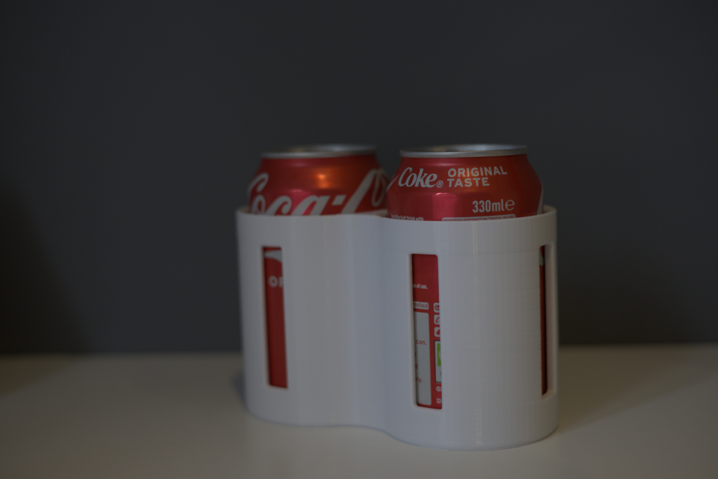 Can holder for belt
