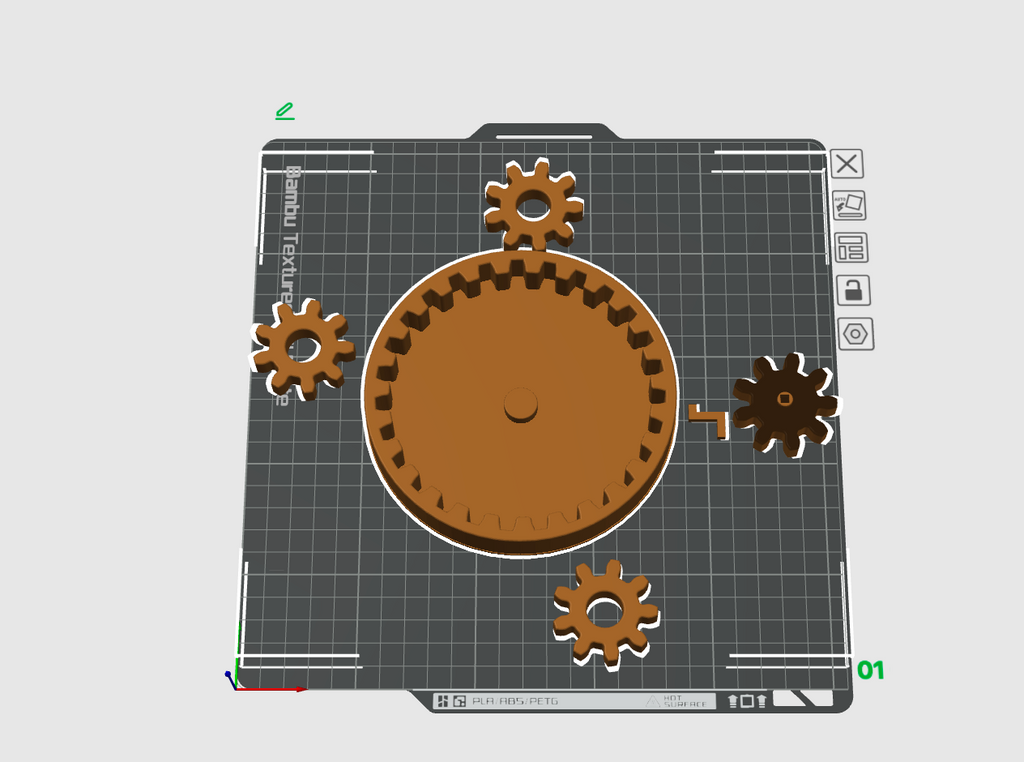 Interactive Planetary Gear Puzzle