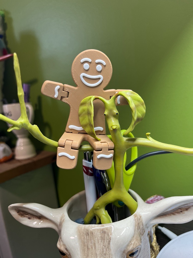 Easy Color Swap Gingerbread Cookie
