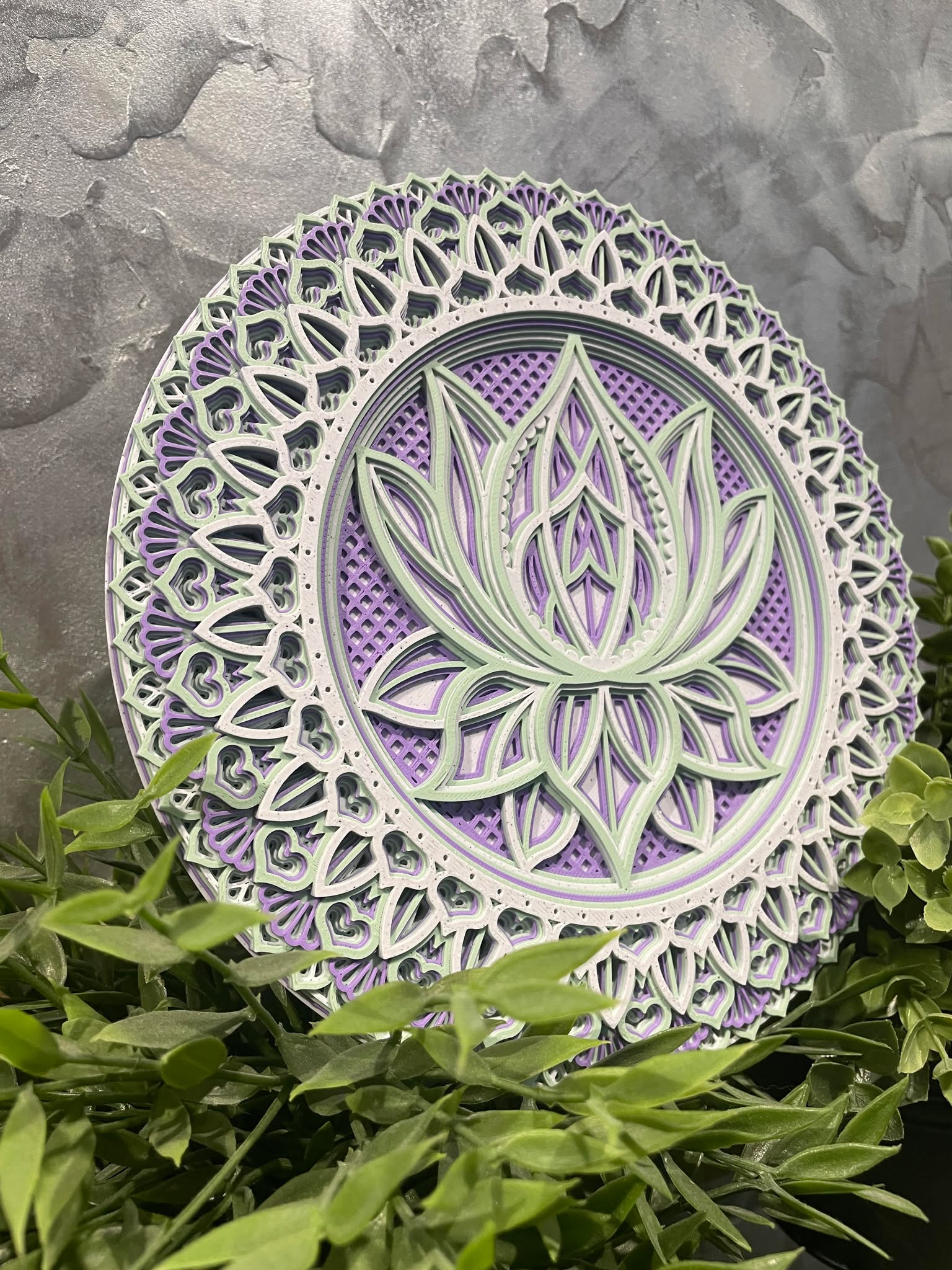 Customizable Layered Mandala