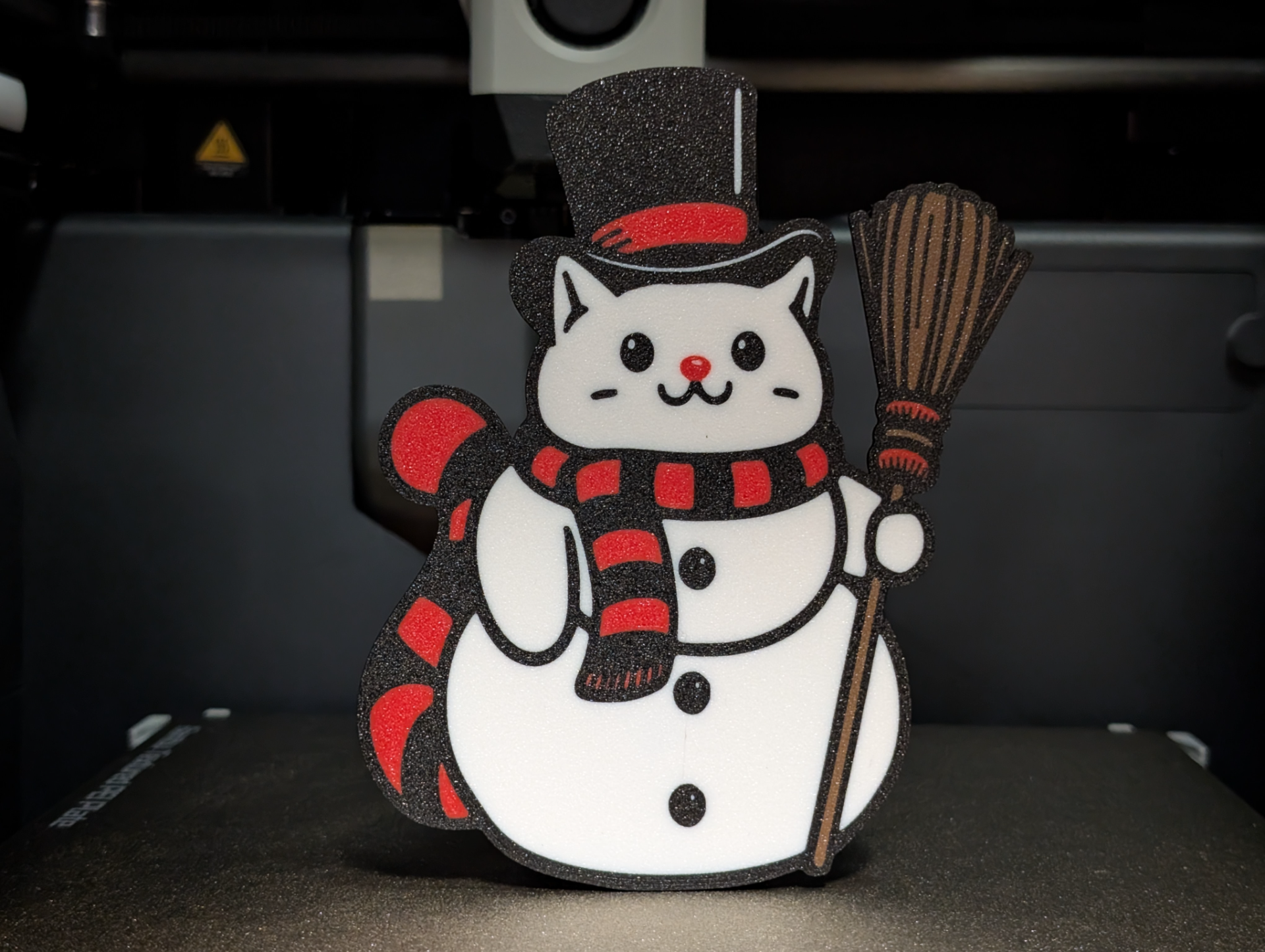 Frosty The Snowman Cat - User Requested