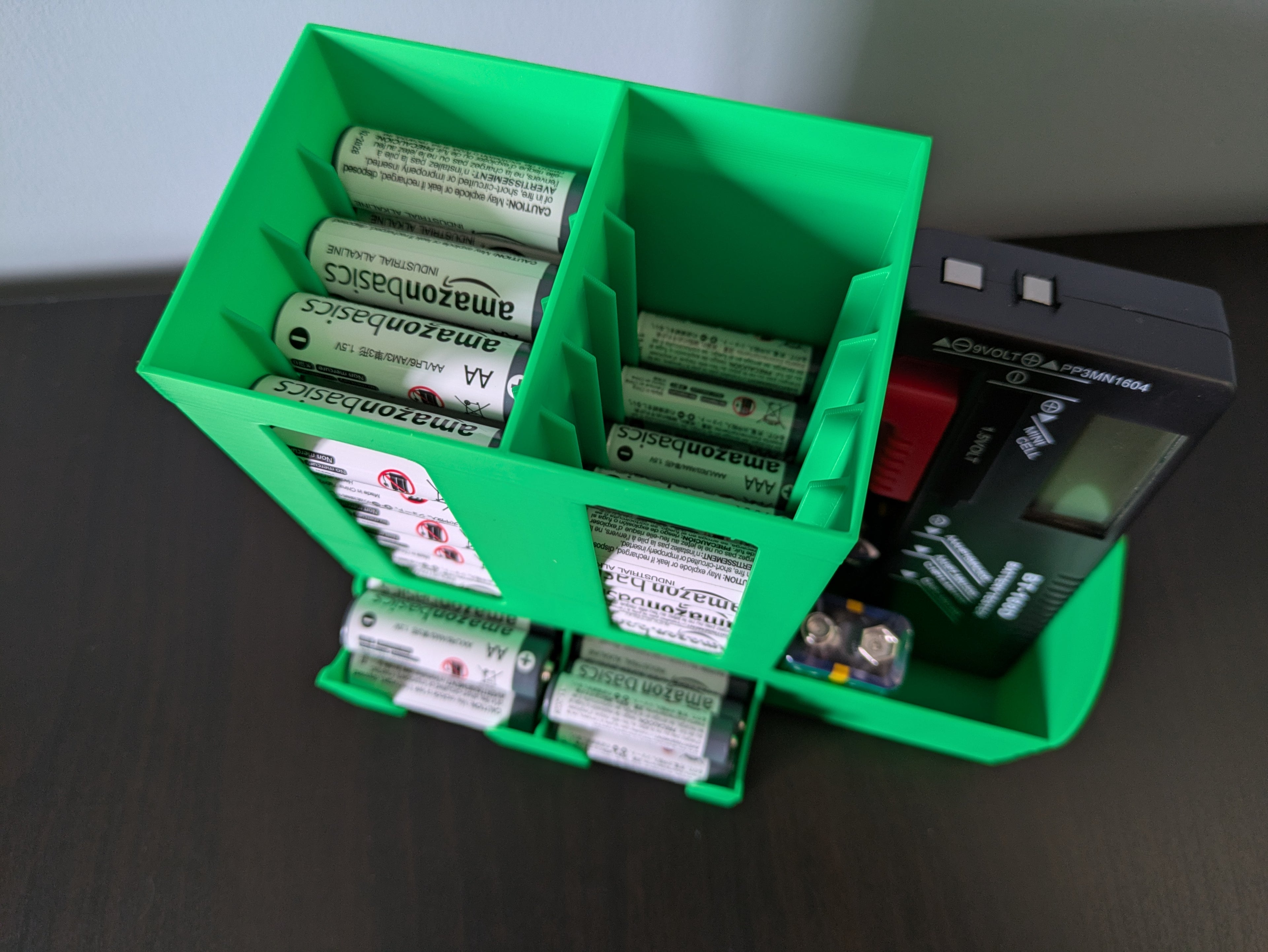 Improved AA and AAA Battery Storage