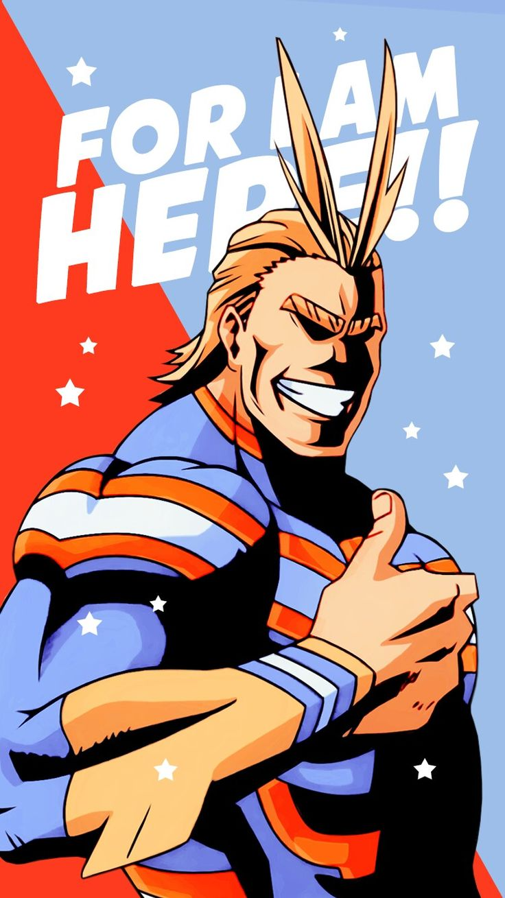 All Might - Wall Art