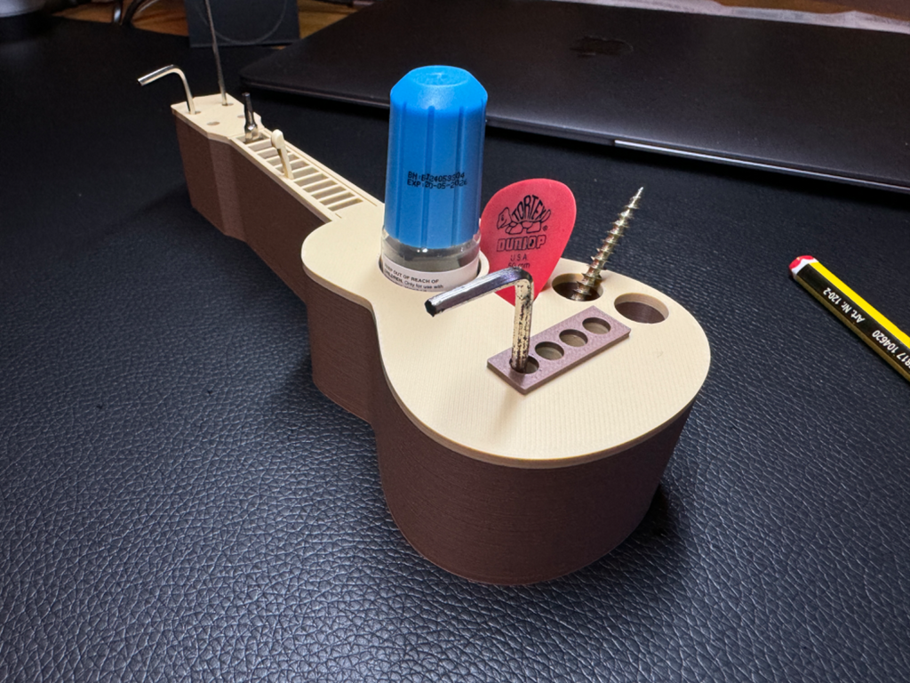 Mini Guitar Ukulele Organizer for Small Things