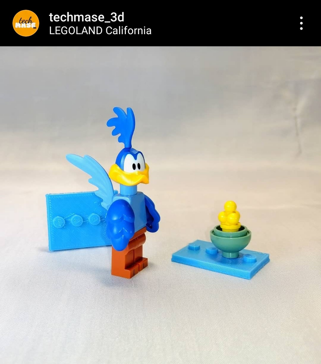 Minifigures Brick square base plate
