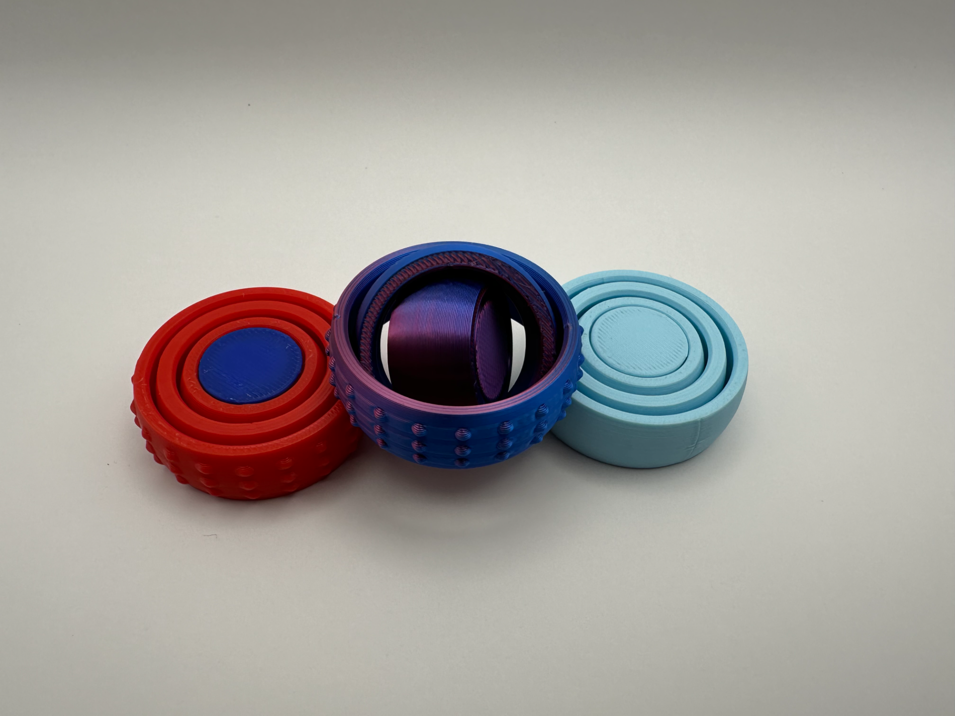 Fidget Gyro with Center Spinner