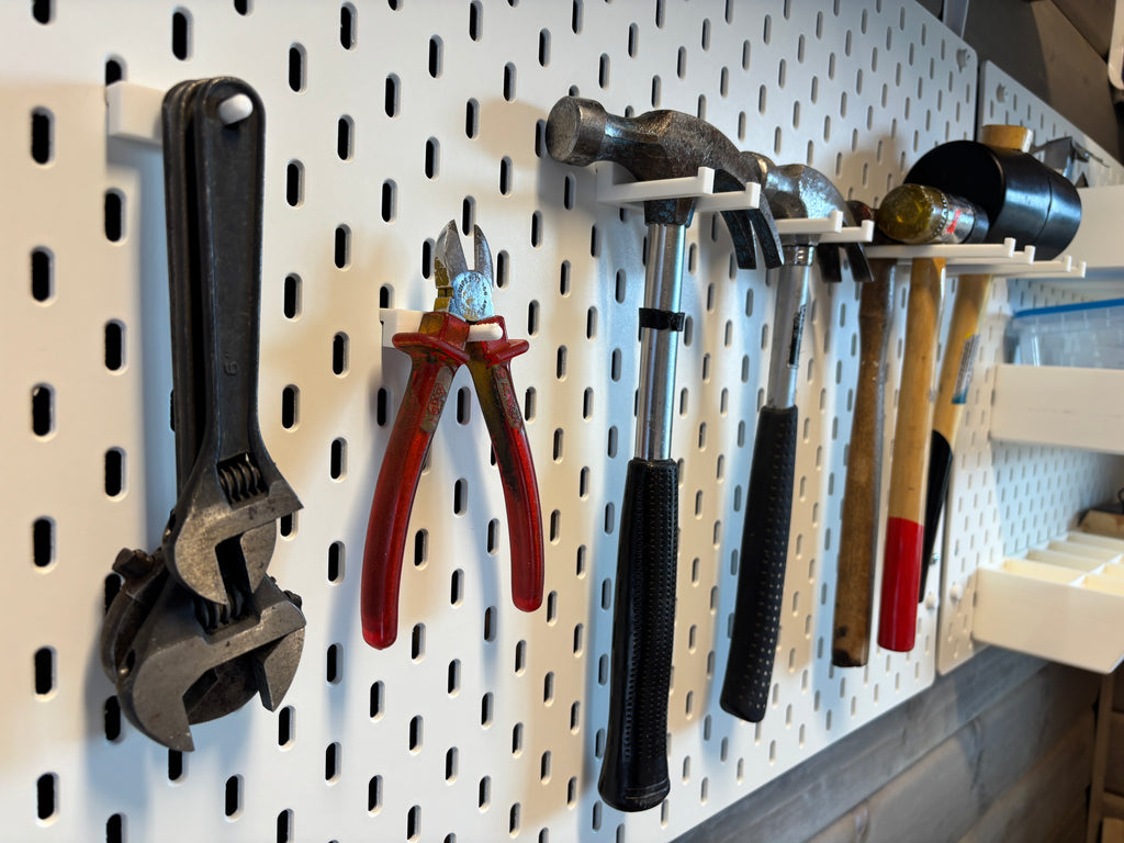 Tool holders for IKEA Skadis