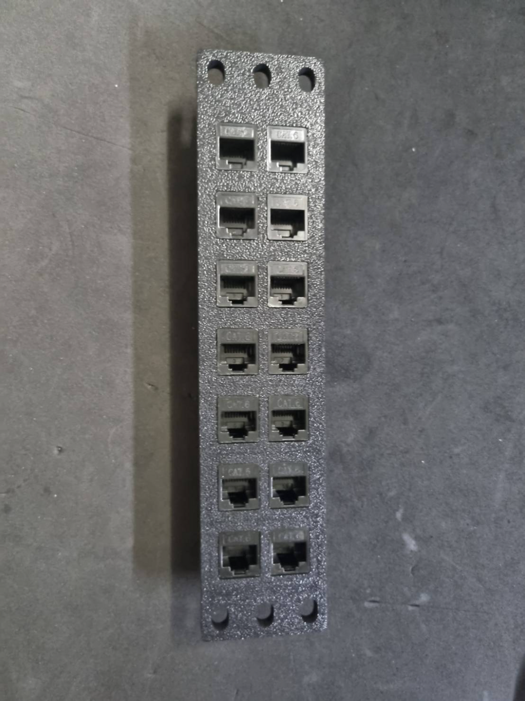 8 Inch Server Rack 1U RJ45 Keystone Patch Pane
