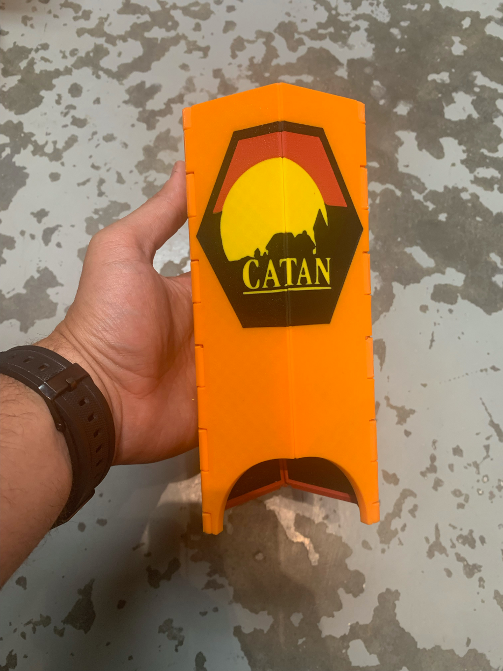 Catan Collapsible Dice Tower