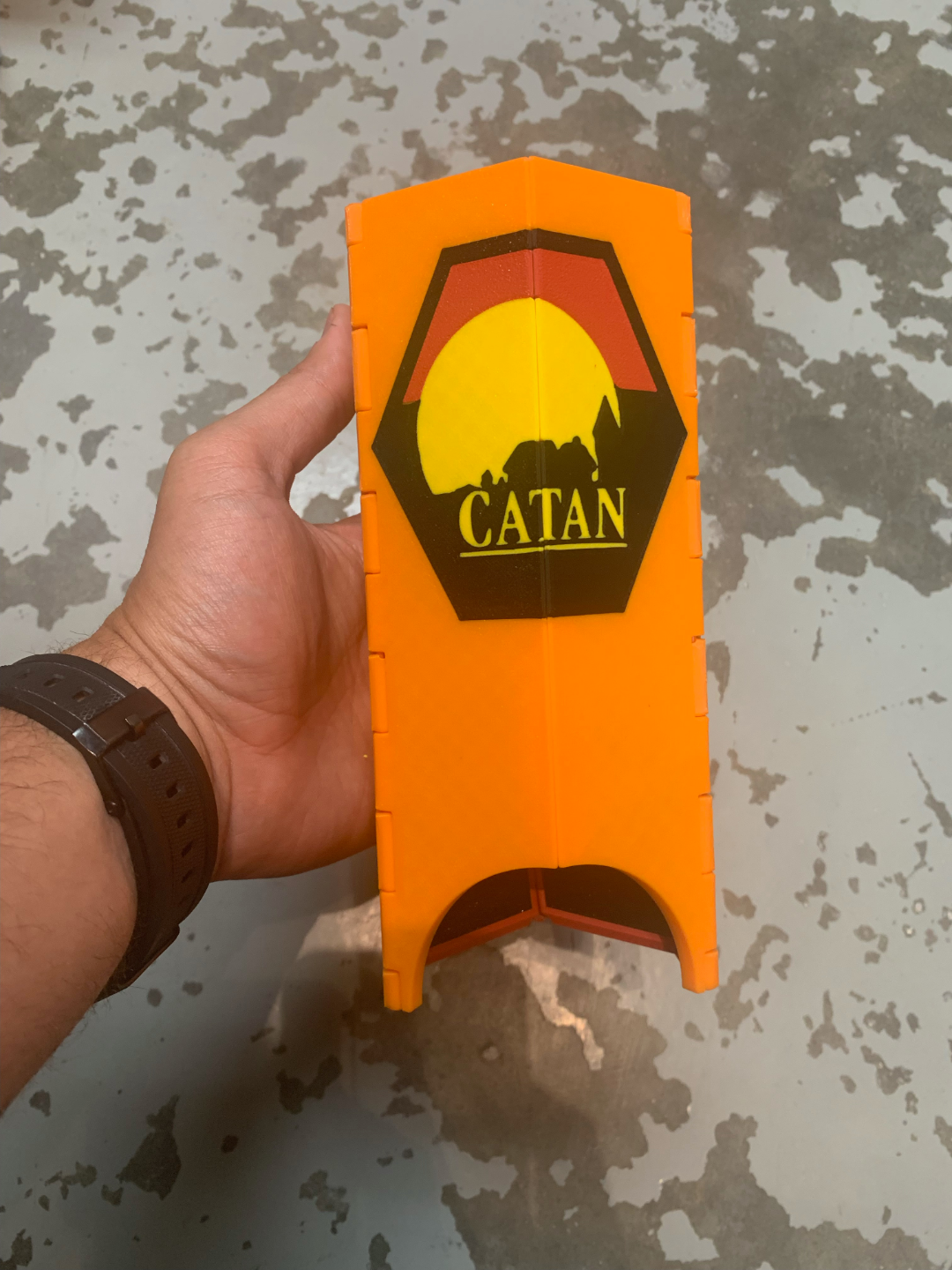 Catan Collapsible Dice Tower