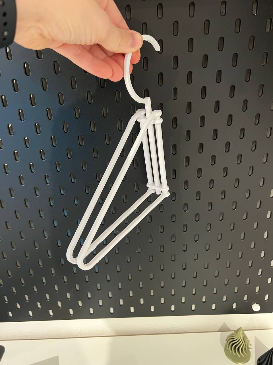 Folding hanger - Space Saver!