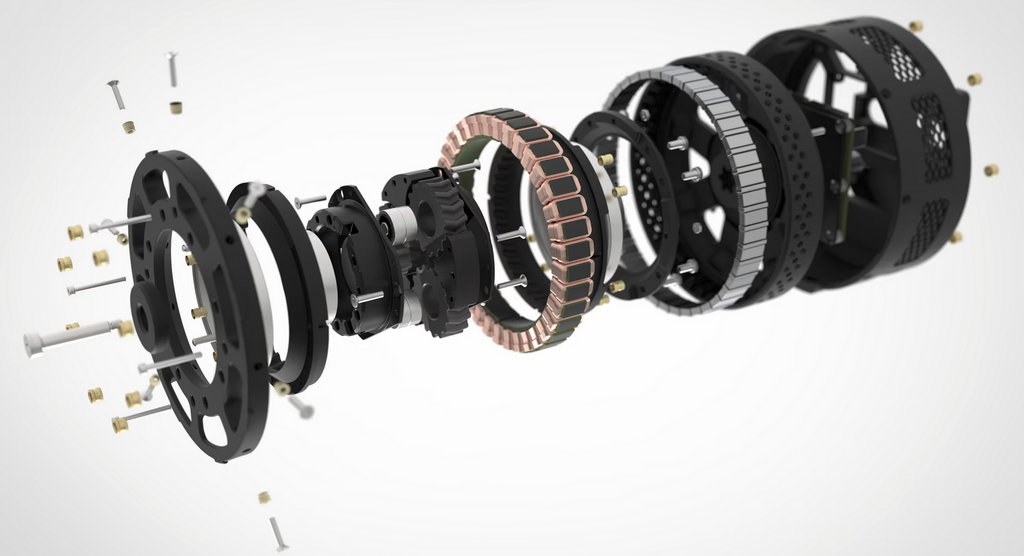 Caden Kraft's QDD Cycloidal Planetary Actuator