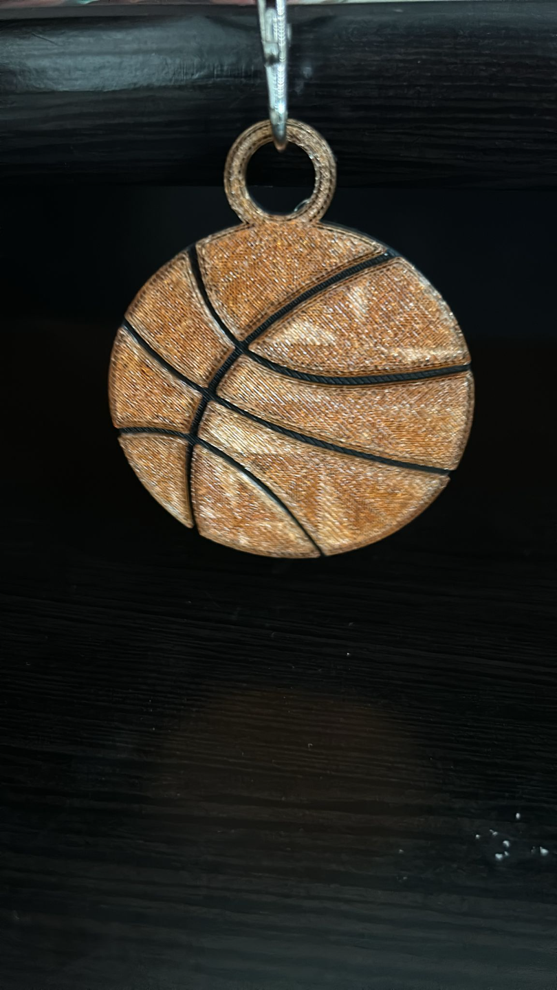 Basketball Keychain (no AMS system required)