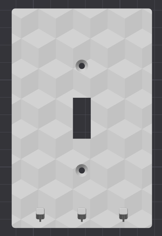 Cube Light Switch Cover