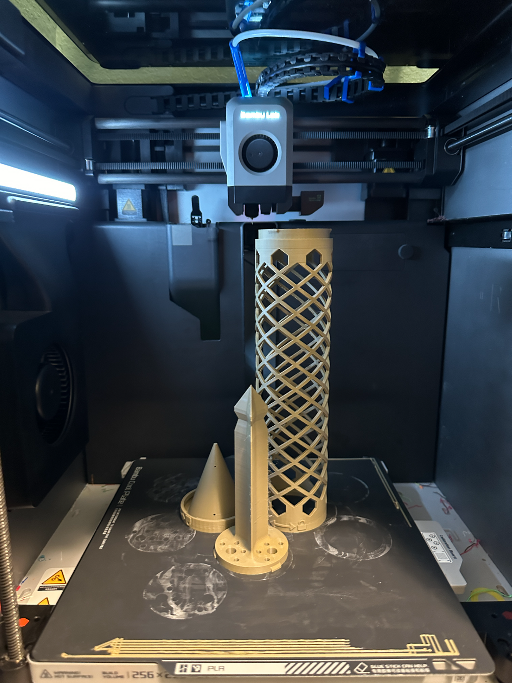 Modular Moss Pole System with addons