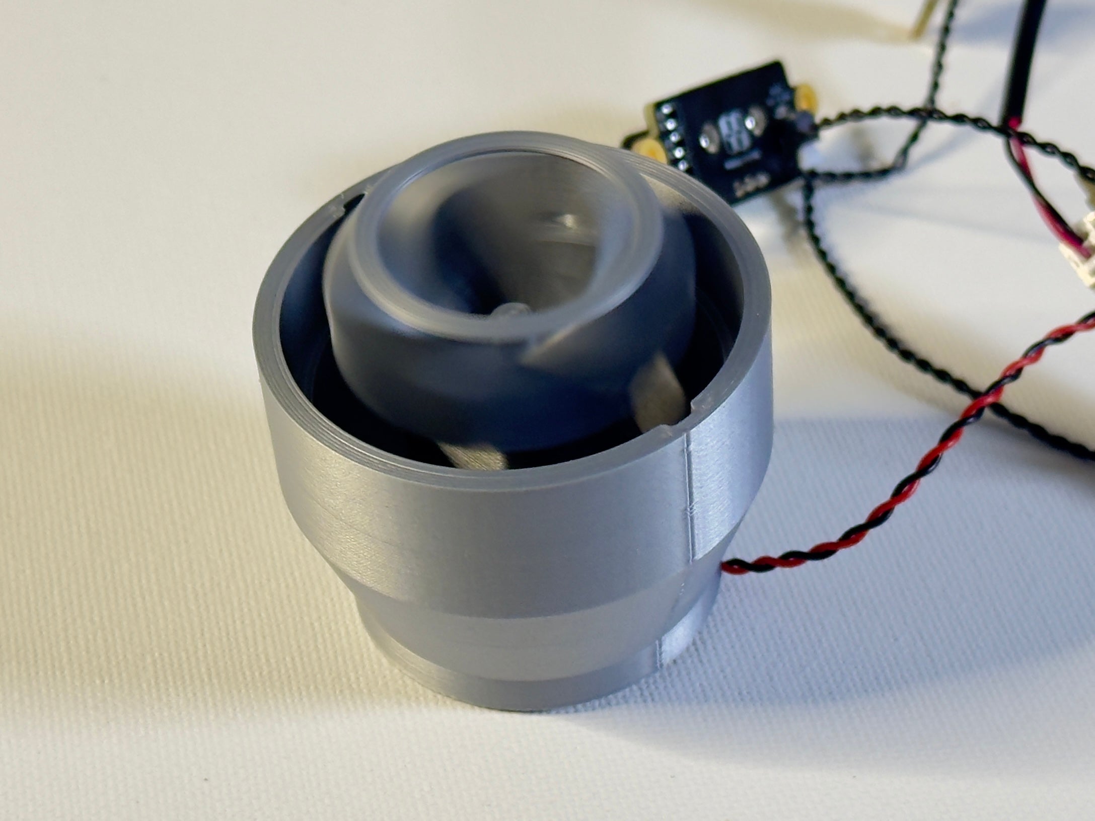 Open Source Fully Printable Vacuum Turbine Set