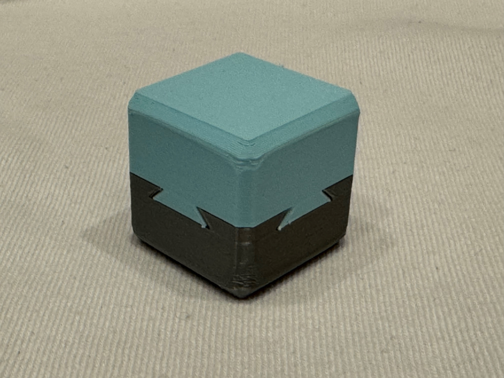 Puzzle Cube with Lock (quick&easy print)