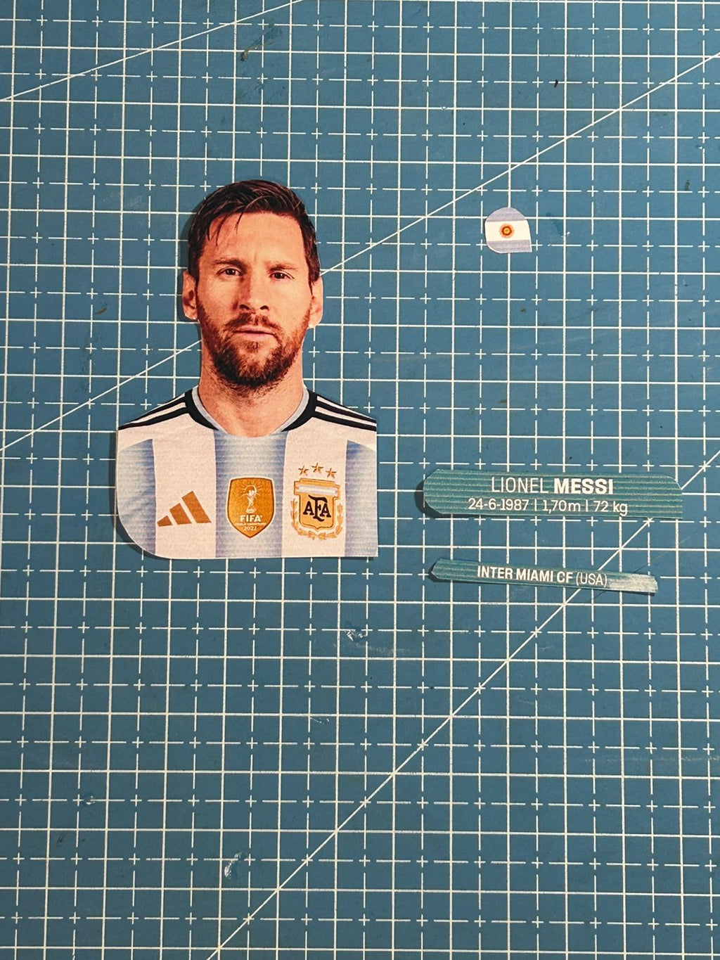 Figurita Messi Panini mundial 2026