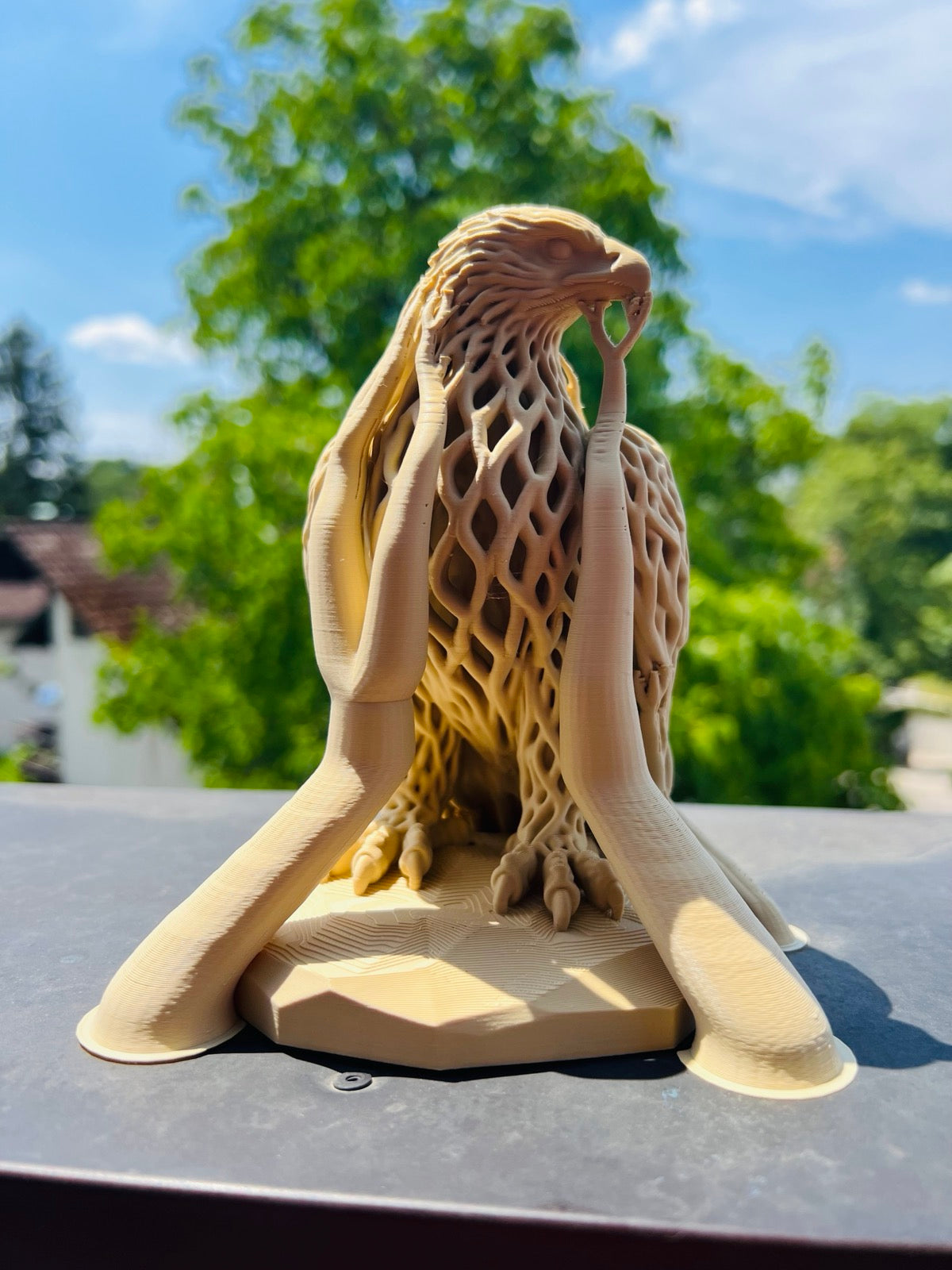 wood eagle