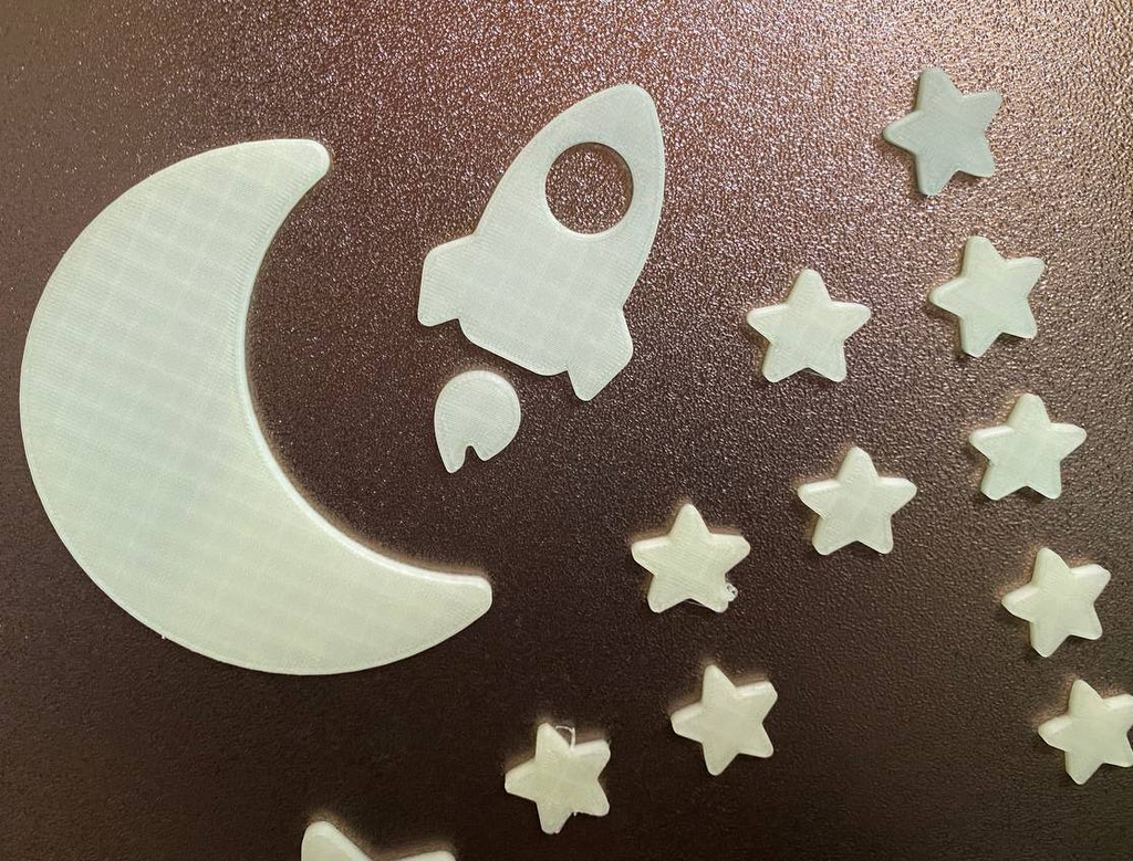 Illuminated universe decoration