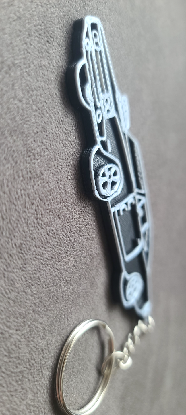 1970 dodge charger keychain perfect for car lovers