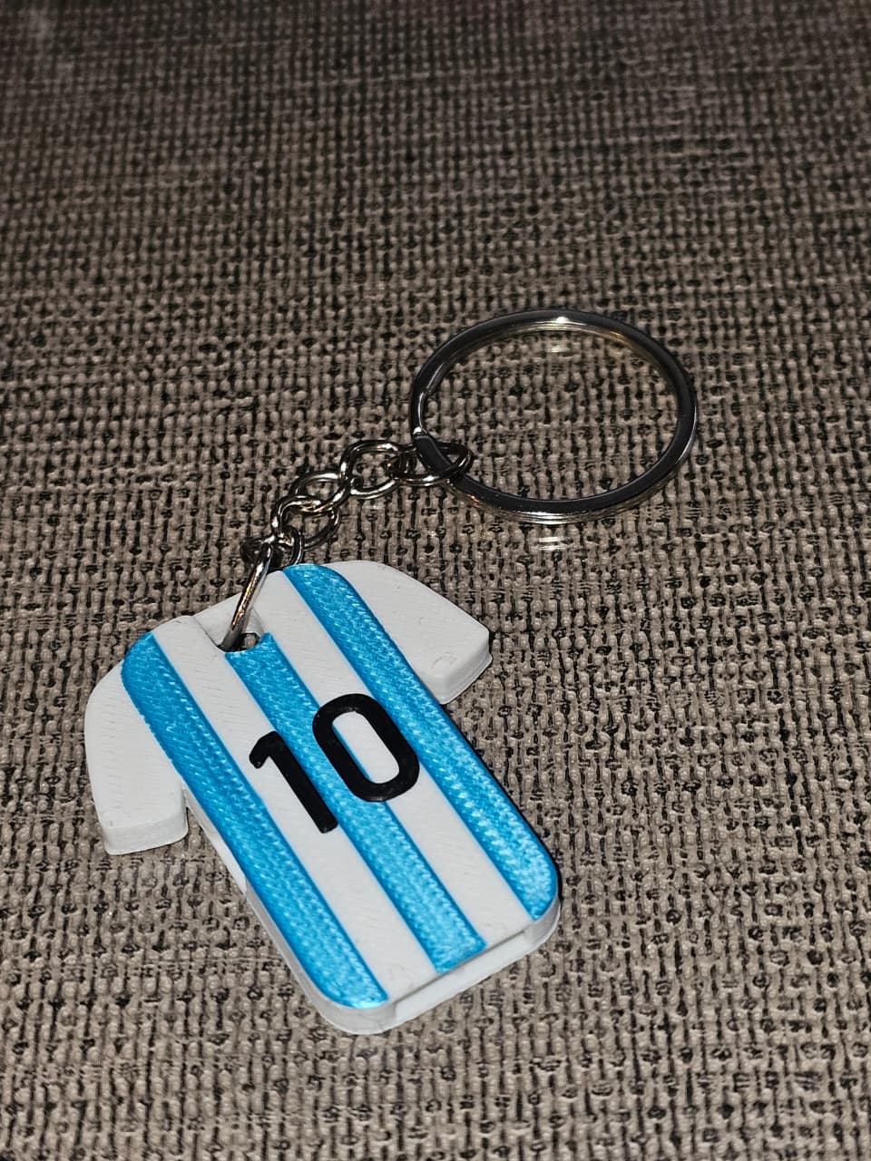 Football Jersey Whistle Keychain