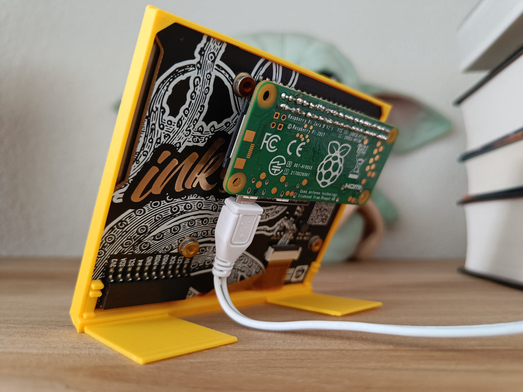 Inky wHAT frame for Raspberry Pi Zero