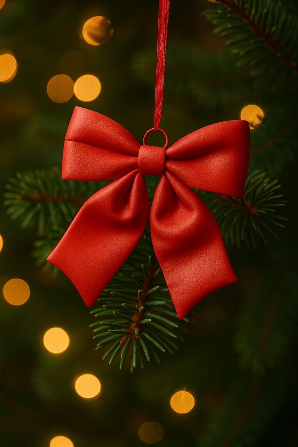 Red Bow - Decoration