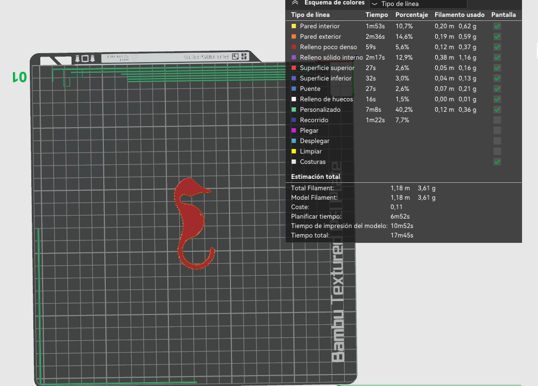 Hook sea horse