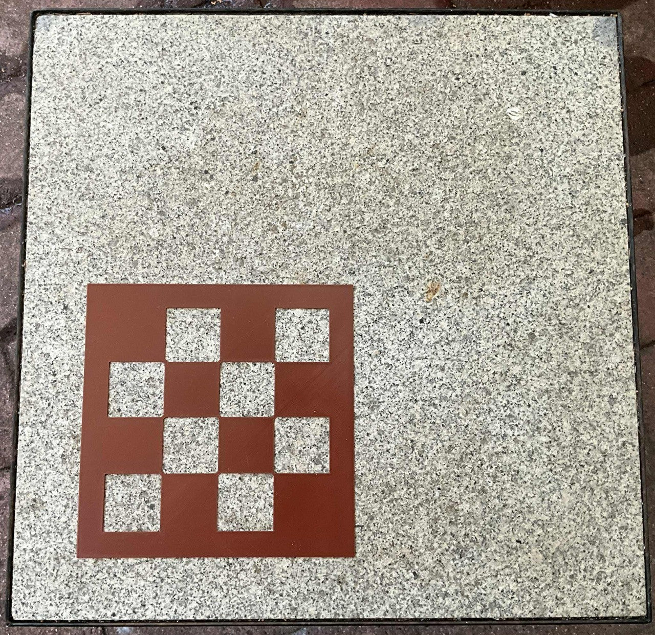 Chess Board Stencil. Checkers Stencil.