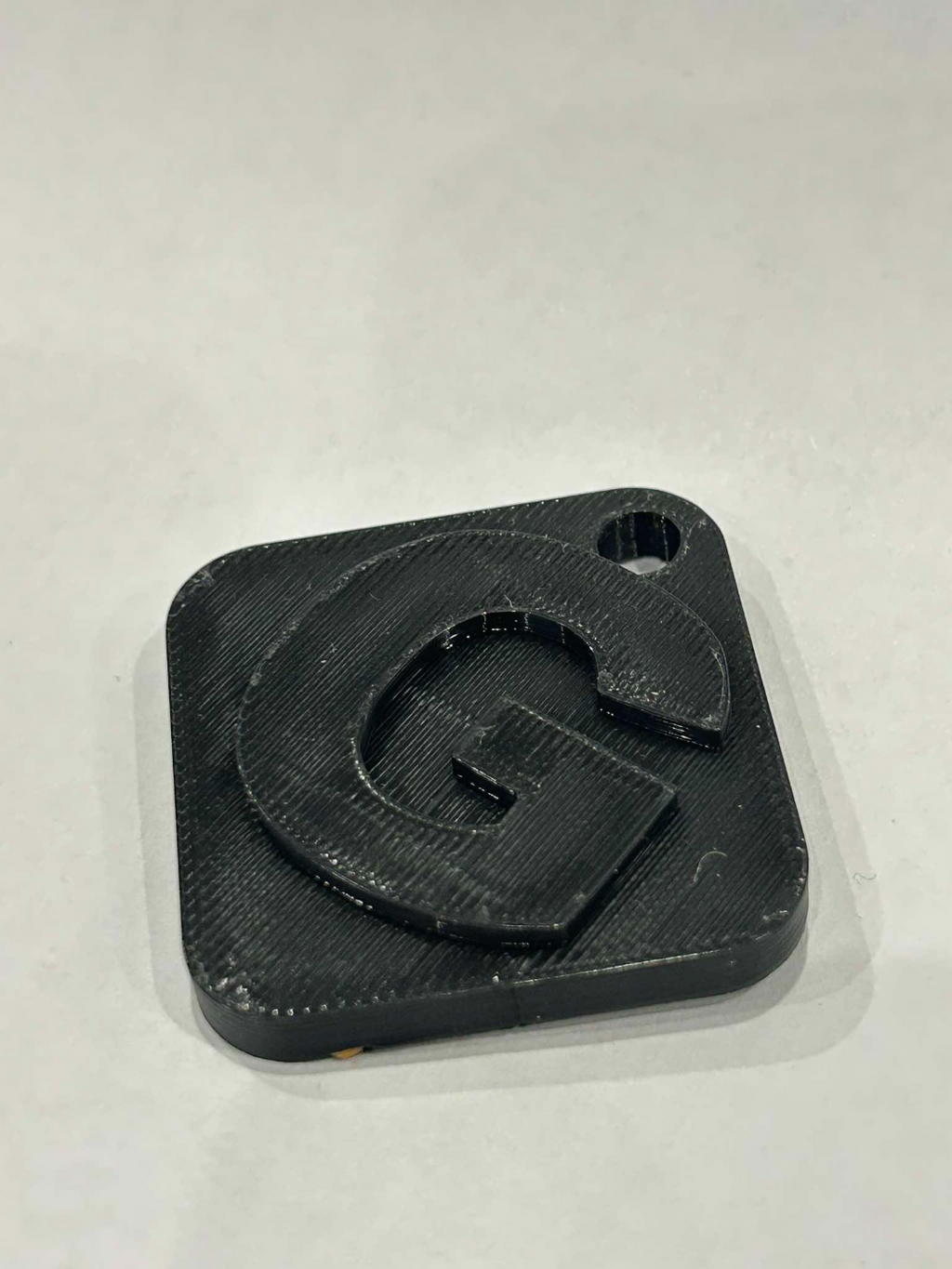 letter G keychain