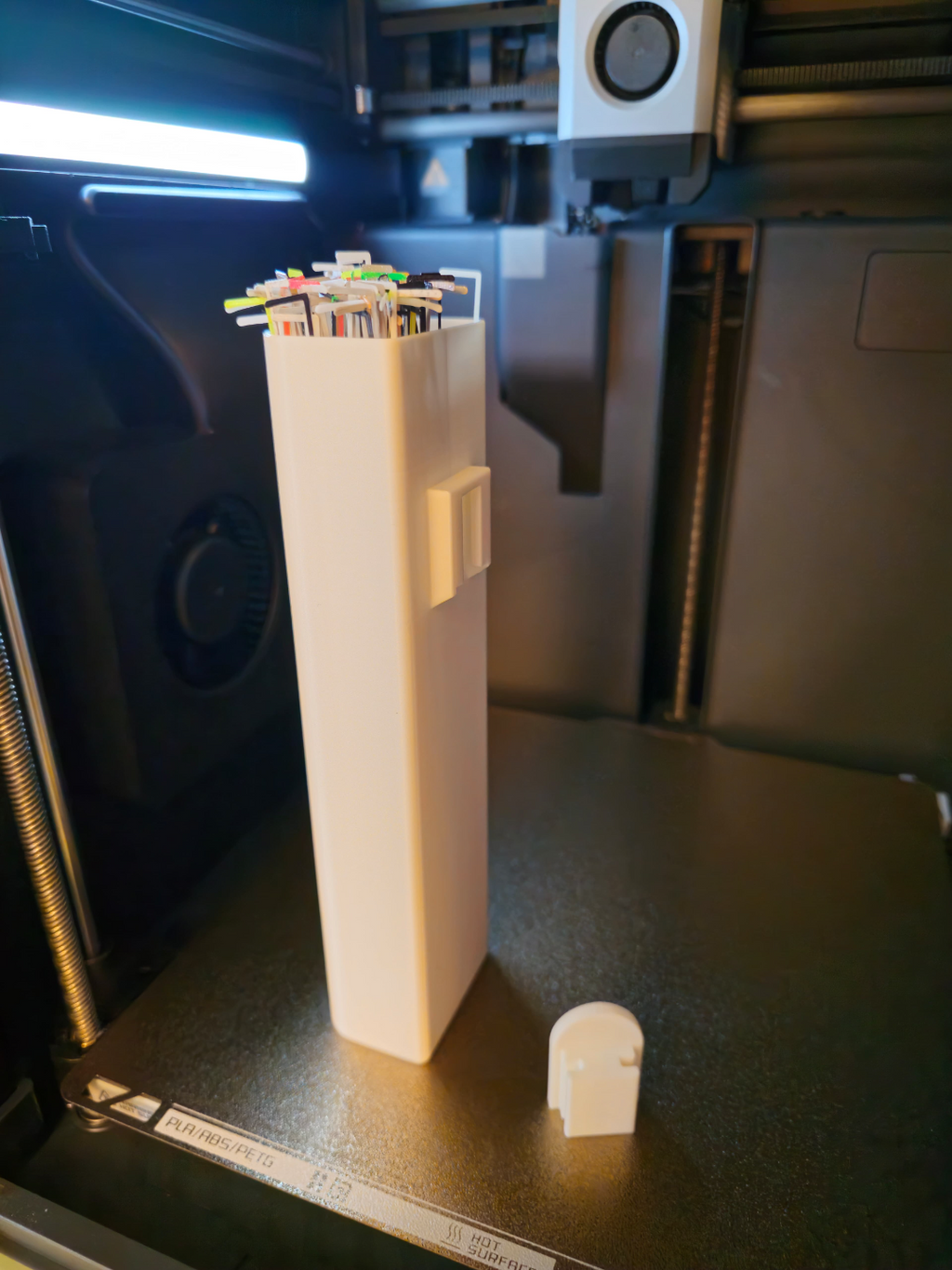 AMS Riser Filament purge line bin