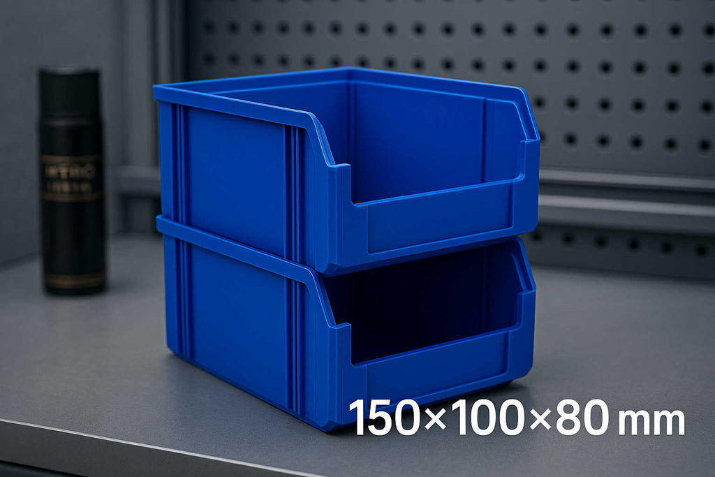 Stackable Parts Storage Bin - 150x100x80mm